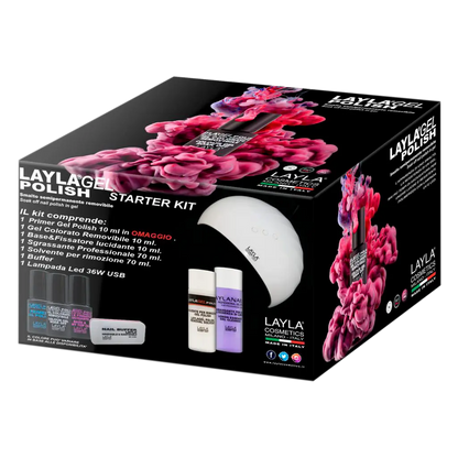 KIT GELPOLISH CON LAMPADA 36WATT - LAYLA Cosmetics