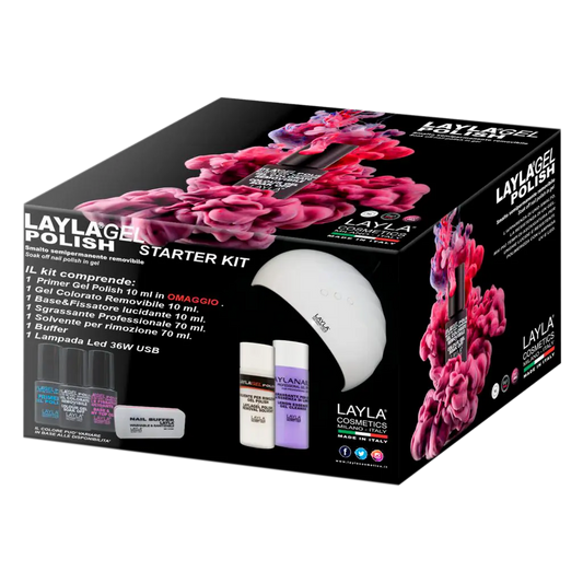 KIT GELPOLISH CON LAMPADA 36WATT - LAYLA Cosmetics