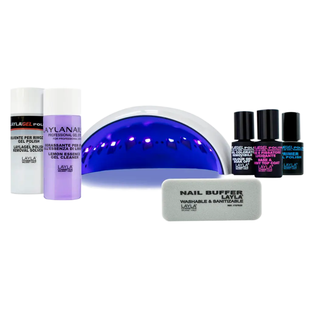 KIT GELPOLISH CON LAMPADA 36WATT - LAYLA Cosmetics