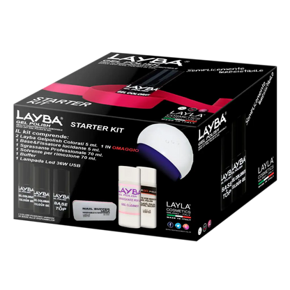 KIT LAYBA CON LAMPADA 36WATT - LAYLA Cosmetics