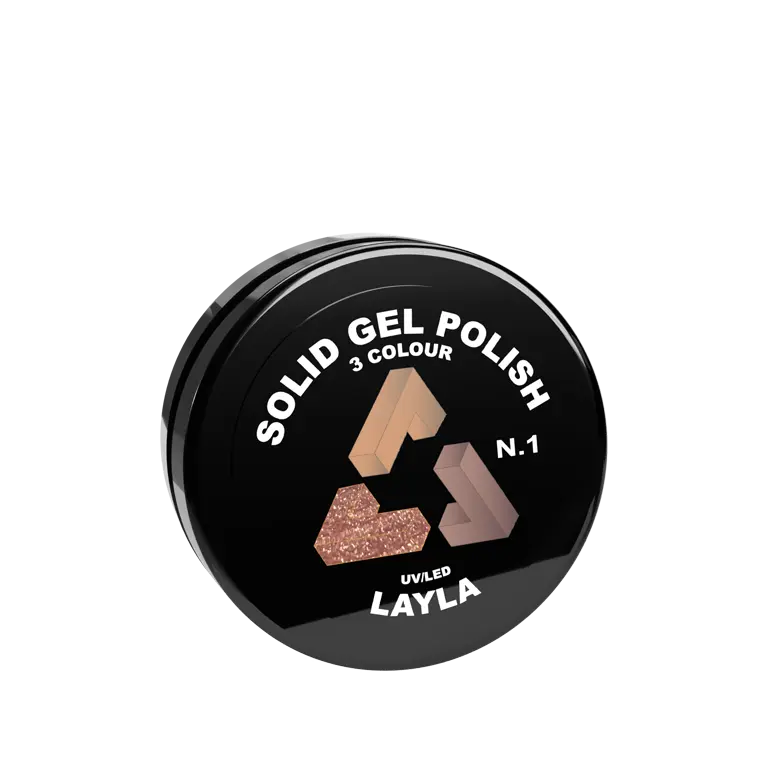 SOLID GEL POLISH PALETTE TRIO - LAYLA Cosmetics