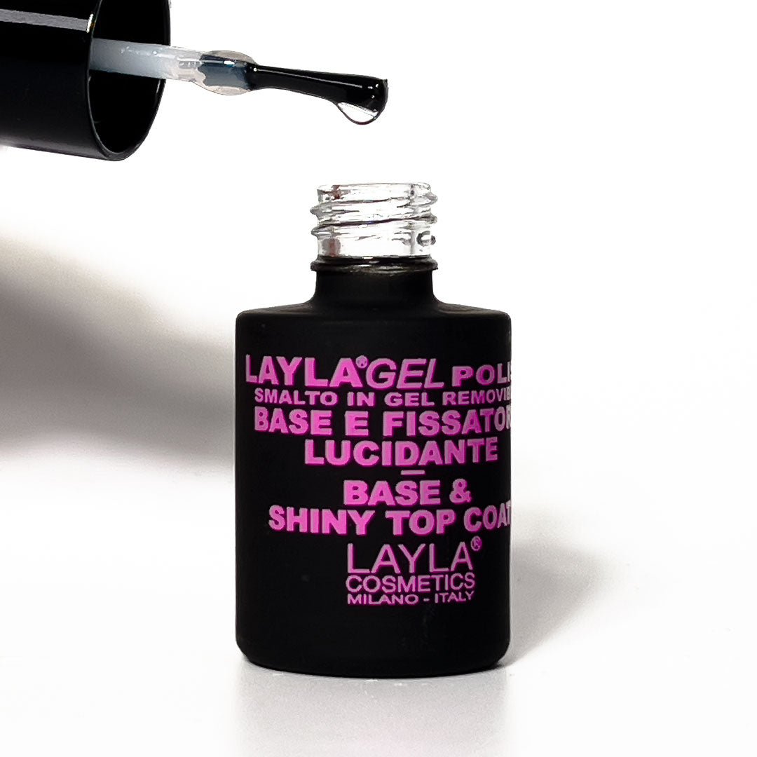 LAYLAGEL POLISH BASE & SHINY TOP - LAYLA Cosmetics