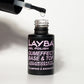 LAYBA GEL POLISH GUMEFFECT BASE & TOP - LAYLA Cosmetics
