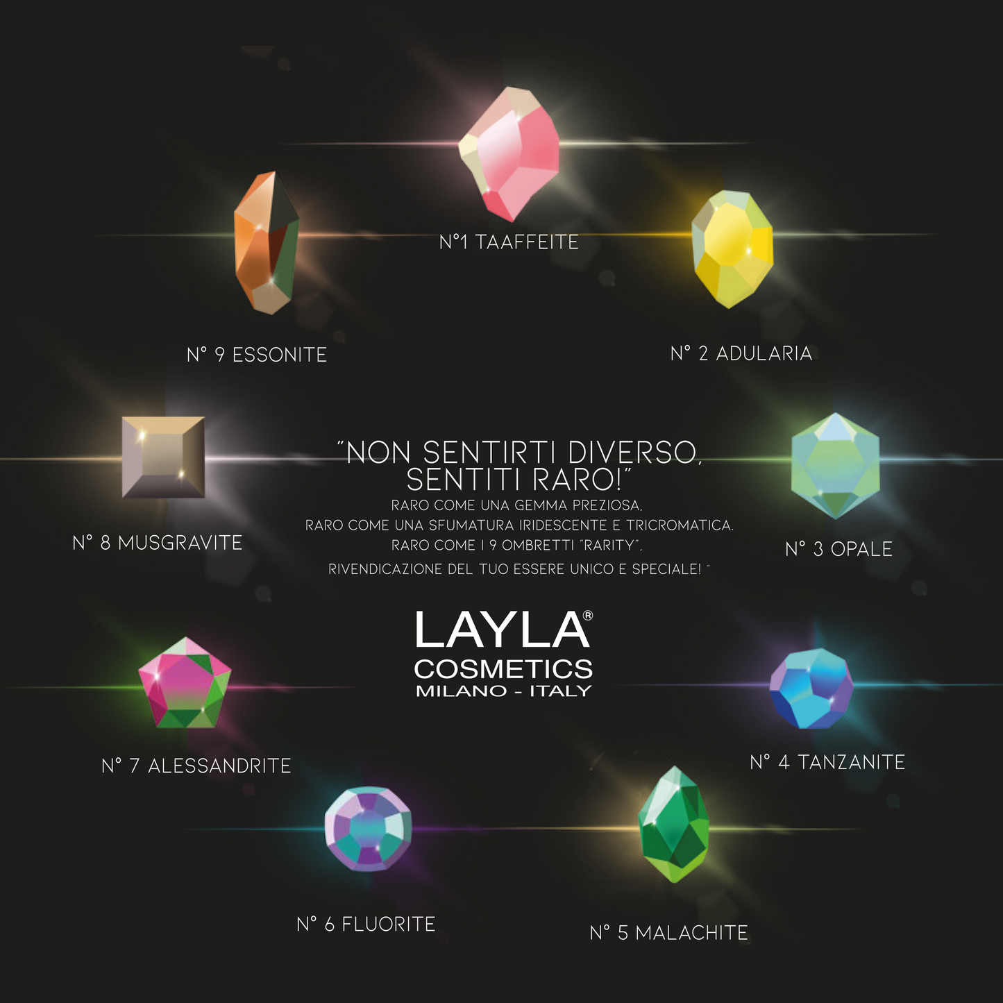 BOX RARITY - LAYLA Cosmetics